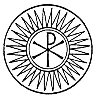 Monogram by Franz Joseph Dölger, Sol Salutis, 1925